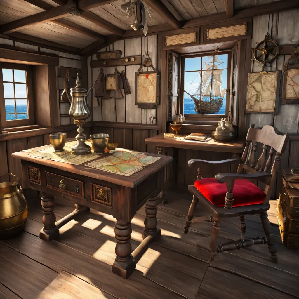 La cabine du capitaine