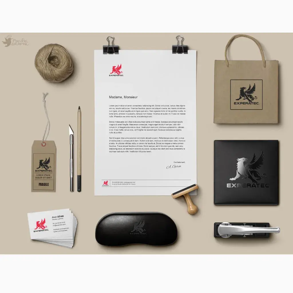 Papeterie - charte graphique - logo